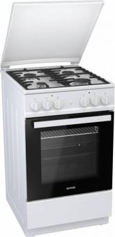 Плита Комбинированная Gorenje KN5142WF-B белый реш.чугун от магазина РЭССИ