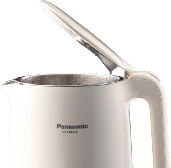 Чайник электрический Panasonic NC-CWK72A 1.5л. 1500Вт бежевый корпус: полупропилен/нержавеющая сталь от магазина РЭССИ