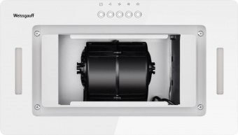 Вытяжка встраиваемая Weissgauff Antlia 850 WH белый управление: кнопочное (1 мотор) от магазина РЭССИ