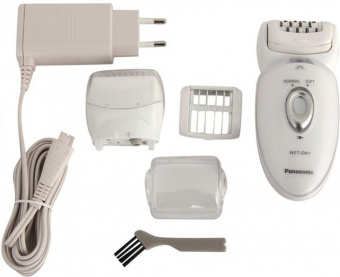 Эпилятор Panasonic ES-ED53-W520 скор.:2 насад.:4 от аккум. серебристый/белый от магазина РЭССИ