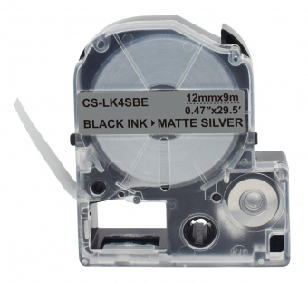 Картридж ленточный Cactus CS-LK4SBE черный для Epson LW300/LW400/LW700/LW600P/LW1000P от магазина РЭССИ