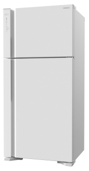 Холодильник Hitachi R-VG660PUC7-1 GPW 2-хкамерн. белое стекло (двухкамерный) от магазина РЭССИ
