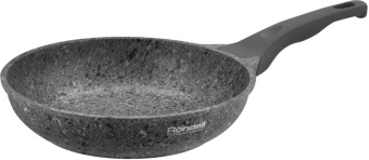 Сковорода Rondell Granit Carrara RDA-1844 круглая 24см покрытие: Quantum2 ручка несъемная (без крышки) серый от магазина РЭССИ
