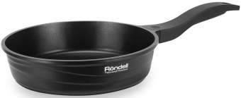 Сковорода Rondell Walzer RDA-768 круглая 26см покрытие: TriTitan ручка несъемная (без крышки) черный от магазина РЭССИ