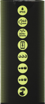 Гарнитура вкладыши Pioneer SE-E8TW-Y желтый/черный беспроводные bluetooth в ушной раковине от магазина РЭССИ