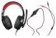Наушники с микрофоном Оклик HS-L320G Phoenix черный/красный 1.9м мониторные оголовье (359482) от магазина РЭССИ
