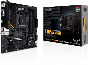 Материнская плата Asus TUF GAMING B550M-E Soc-AM4 AMD B550 4xDDR4 mATX AC`97 8ch(7.1) GbLAN RAID+VGA+HDMI+DP от магазина РЭССИ