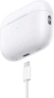 Гарнитура внутриканальные Apple AirPods Pro 2 2023 USB-C A3047/A3048/A2968 белый беспроводные bluetooth в ушной раковине (MTJV3LL/A) от магазина РЭССИ