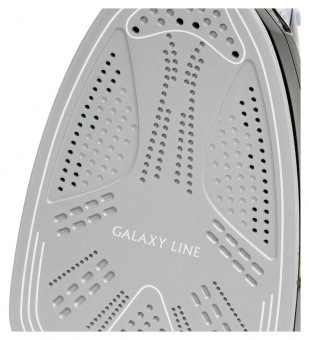 Утюг Galaxy Line GL 6129 2600Вт черный/голубой от магазина РЭССИ