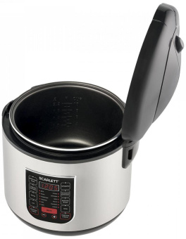 Мультиварка Scarlett SC-MC410S27 5л 900Вт серебристый/черный от магазина РЭССИ