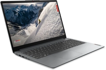 Ноутбук Lenovo IdeaPad 1 15AMN7 Ryzen 3 7320U 8Gb SSD256Gb AMD Radeon 610M 15.6" TN FHD (1920x1080) noOS grey WiFi BT Cam (82VG00MQUE) от магазина РЭССИ