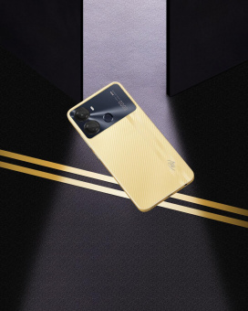 Смартфон Itel P40 128Gb 4Gb золотистый моноблок 3G 4G 2Sim 6.6" 720x1612 Android 12 Go 13Mpix 802.11 b/g/n NFC GPS GSM900/1800 GSM1900 microSD max128Gb от магазина РЭССИ