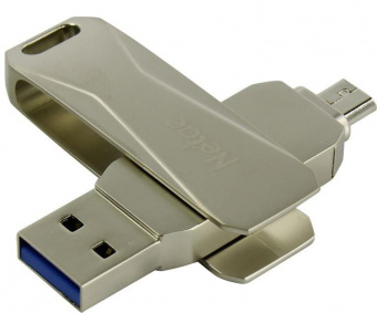 Флеш Диск Netac 16Gb U381 NT03U381B-016G-30PN USB3.0 серый от магазина РЭССИ