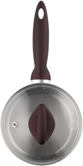 Ковш Rondell Tierno RDS-1589 0.9л. d=14см (с крышкой) стальной от магазина РЭССИ