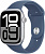 Смарт-часы Apple Watch Series 10 A2999 46мм 2.1" OLED корп.серебристый Sport Band рем.синий разм.брасл.:160-210мм (MWWM3LW/A) от магазина РЭССИ