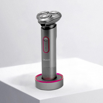 Бритва роторная Galaxy Line GL 4210 реж.эл.:3 питан.:аккум. серебристый от магазина РЭССИ