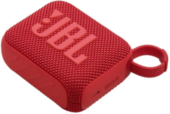 Колонка порт. JBL GO 4 красный 4.2W 1.0 BT 850mAh (JBLGO4RED) от магазина РЭССИ