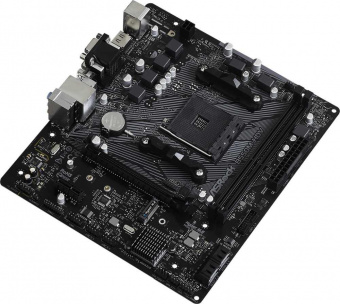 Материнская плата Asrock B550M-HDV Soc-AM4 AMD B550 2xDDR4 mATX AC`97 8ch(7.1) GbLAN RAID+VGA+DVI+HDMI от магазина РЭССИ