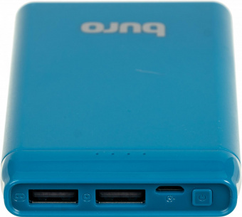 Мобильный аккумулятор Buro BP05B 5000mAh 2.1A 2xUSB синий (BP05B10PBL) от магазина РЭССИ