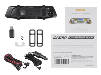 Видеорегистратор DIGMA FreeDrive 214 Night FHD черный 2Mpix 1080x1920 1080p 170 гр. 1380747 от магазина РЭССИ