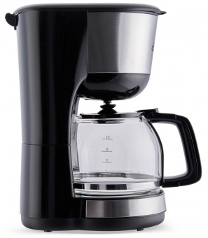 Кофеварка капельная Domfy metal DSM-CM301 1000Вт черный/серебристый от магазина РЭССИ