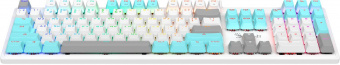 Клавиатура A4Tech Bloody S510R механическая белый USB for gamer LED (S510R USB ICY WHITE/BLMS RED) от магазина РЭССИ