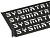 Полка стационарная Sysmatrix SH 3003.900 1U нагр.:15кг. 19" 300мм черный (упак.:1шт) от магазина РЭССИ