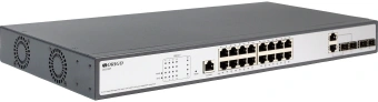 Коммутатор Origo OS3120P/250W OS3120P/250W/A1A (L2) 20x1Гбит/с 2SFP 16PoE+ 250W управляемый от магазина РЭССИ
