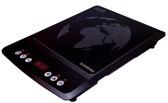 Плита Индукционная SunWind SCI-0501 черный стеклокерамика (настольная) от магазина РЭССИ