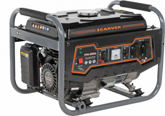 Генератор Carver PPG- 2500А 2.3кВт от магазина РЭССИ
