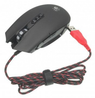 Мышь A4Tech Bloody Q80 черный оптическая (6200dpi) USB (8but) от магазина РЭССИ