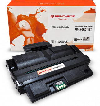 Картридж лазерный Print-Rite TFX982BPU1J PR-106R01487 106R01487 черный (4100стр.) для Xerox WorkCentre 3210/ 3220 от магазина РЭССИ
