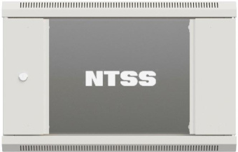 Шкаф коммутационный NTSS Премиум (NTSS-W9U6060GS-2) настенный 9U 600x600мм пер.дв.стекл 60кг серый IP20 сталь от магазина РЭССИ