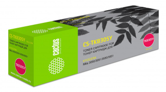 Картридж лазерный Cactus CS-TK8305Y TK-8305Y желтый (15000стр.) для Kyocera Mita 3050/3051/3550/3551 от магазина РЭССИ