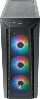 Корпус Cooler Master MasterBox 520 Mesh черный без БП ATX 3x120mm 1xUSB3.0 audio bott PSU от магазина РЭССИ