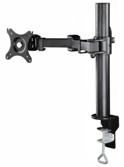 Кронштейн для мониторов Hama H-95827 черный 10"-26" макс.10кг настольный поворот и наклон от магазина РЭССИ