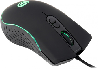 Мышь SunWind SW-M710G черный оптическая (3200dpi) USB для ноутбука (7but) от магазина РЭССИ