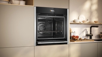 Духовой шкаф Электрический Neff B54CR71N0 черный/нержавеющая сталь от магазина РЭССИ