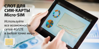 Планшет SunWind Sky 1430D 4G T310 4C RAM4Gb ROM64Gb 10.1" IPS 1280x800 3G 4G Android 11 черный 2Mpix 2Mpix BT GPS WiFi Touch microSD 128Gb 5000mAh от магазина РЭССИ