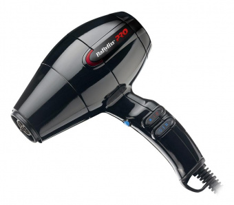 Фен Babyliss Pro Murano Ionic compact 2000Вт черный от магазина РЭССИ
