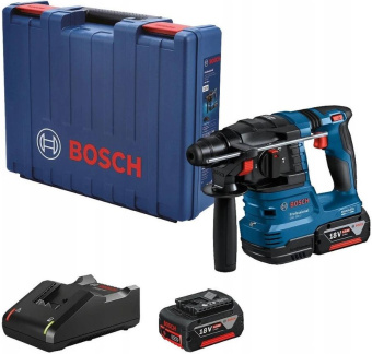 Перфоратор Bosch GBH 185-LI патрон:SDS-plus уд.:1.9Дж аккум. (кейс в комплекте) от магазина РЭССИ