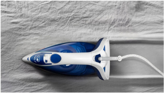 Утюг Tefal FV5735E0 2500Вт синий/белый от магазина РЭССИ