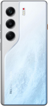 Смартфон Tecno Camon 40 256Gb 8Gb белый моноблок 3G 4G 2Sim 6.78" 1080x2436 Android 15 50Mpix 802.11 a/b/g/n/ac NFC GPS GSM900/1800 GSM1900 Protect FM microSD max1024Gb от магазина РЭССИ