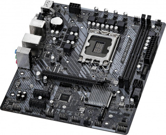 Материнская плата Asrock H610M-HDV/M.2 Soc-1700 Intel H610 2xDDR4 mATX AC`97 8ch(7.1) GbLAN+VGA+HDMI+DP от магазина РЭССИ