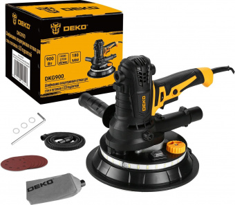 Эксцентриковая шлифовальная машина Deko DKG900 900Вт от магазина РЭССИ