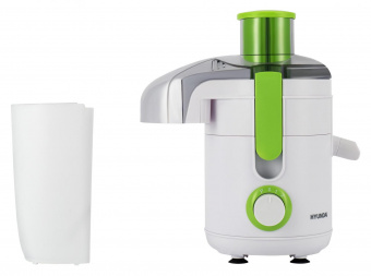 Соковыжималка центробежная Hyundai HY-JE1615 500Вт рез.сок.:400мл. белый/зеленый от магазина РЭССИ