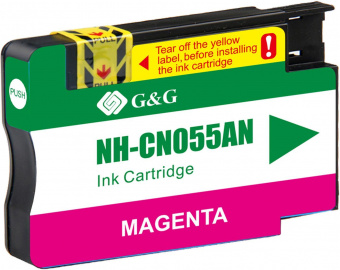 Картридж струйный G&G NH-CN055AN №933XL пурпурный (14мл) для HP Officejet 6100/6600/6700/7110/7510 от магазина РЭССИ