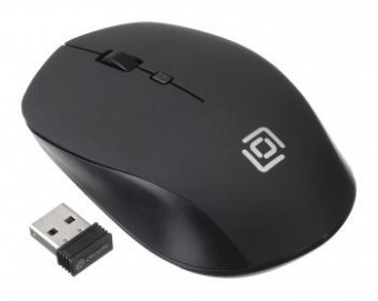 Мышь Оклик 565MW matt черный оптическая (1600dpi) беспроводная USB для ноутбука (4but) от магазина РЭССИ