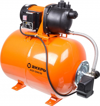Насосная станция напорный Вихрь АСВ-1200/50 1200Вт 4200л/час (68/1/4) от магазина РЭССИ
