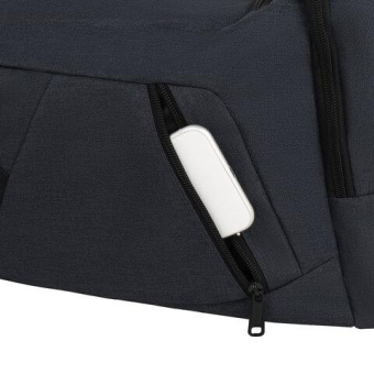 Сумка спортивная HEIKKI Travel ХЕЙКИ с отделением для обуви 7 карманов темно-серая 23x48x25 см 272628 от магазина РЭССИ